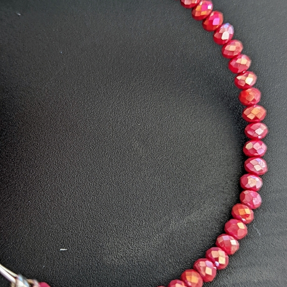 Alex & Ani Brilliance Red Bracelet - Picture 3 of 5